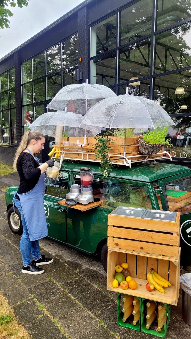Sapjes bij BBQ met Content Amersfoort