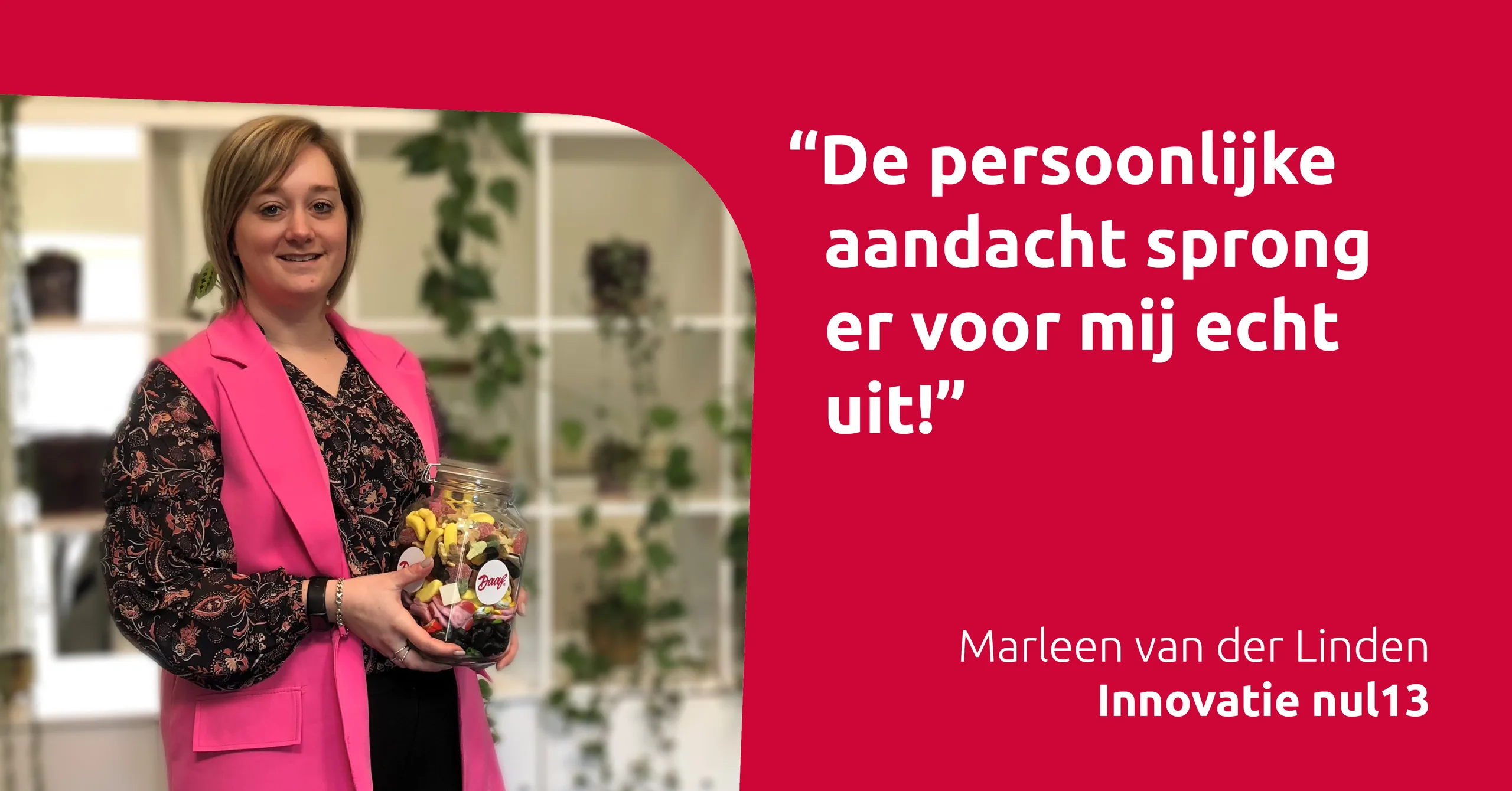 Kandidaat aan het woord: Marleen van der Linden