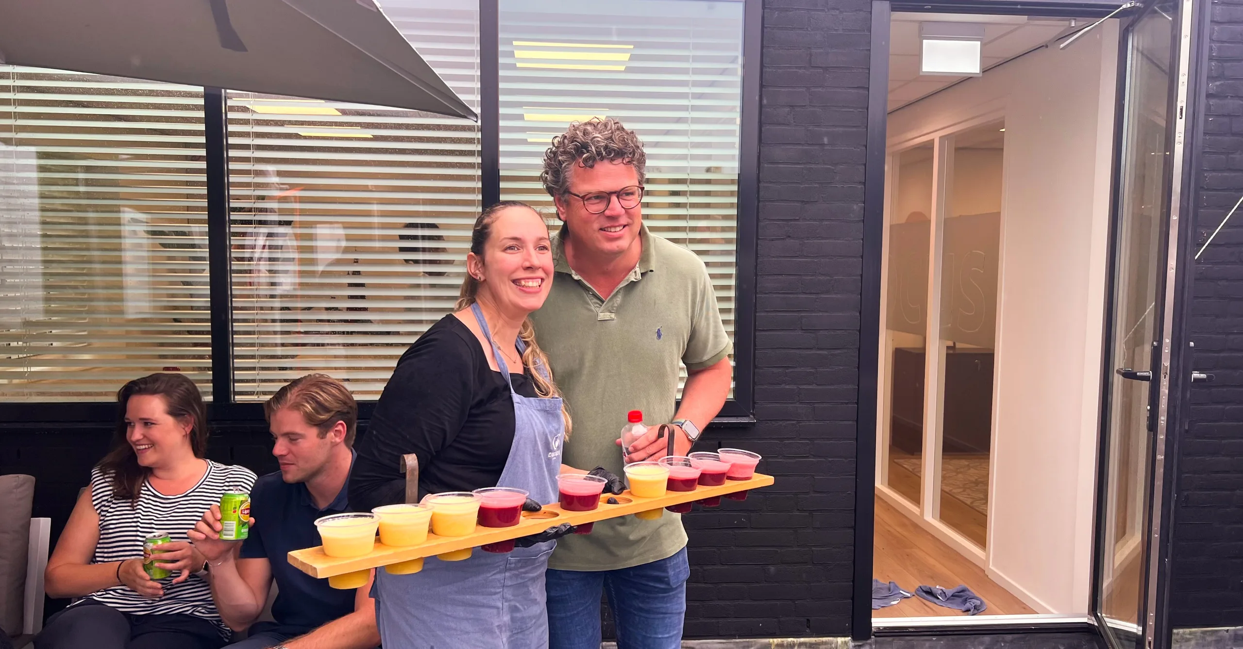 Barbecue&euml;n, borrelen en bijpraten