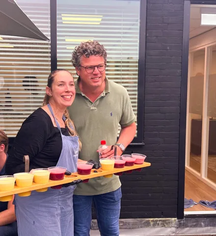 Barbecue&euml;n, borrelen en bijpraten